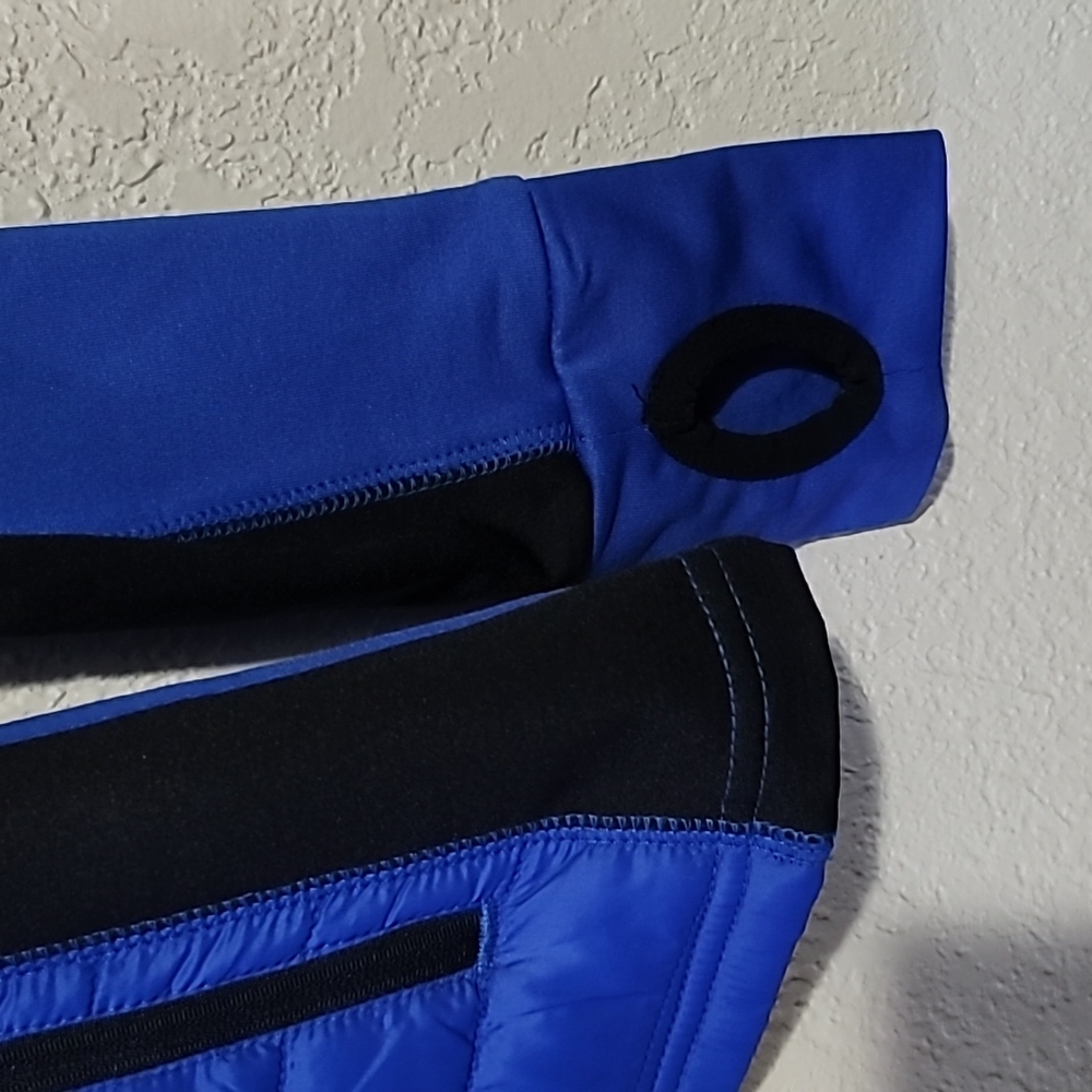 Brand New! Everlast Blue & Black Front Puffer Activewear Jacket Sz.S - Picture 6 of 10